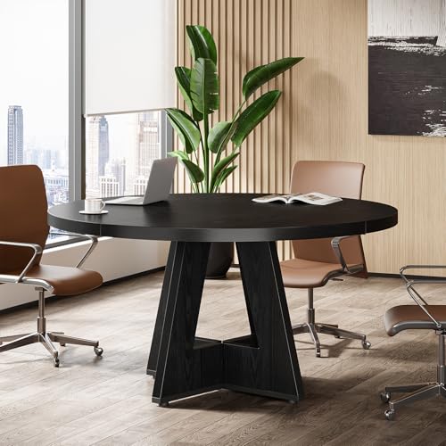47-Inch Round Conference Table - Conference Table Round ulasan dan harga