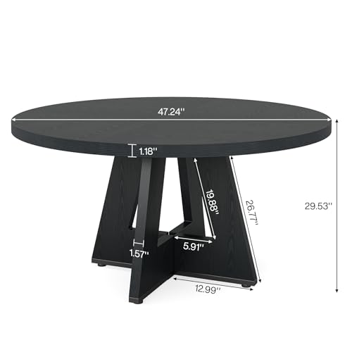 47-Inch Round Conference Table - Conference Table Round ulasan dan harga