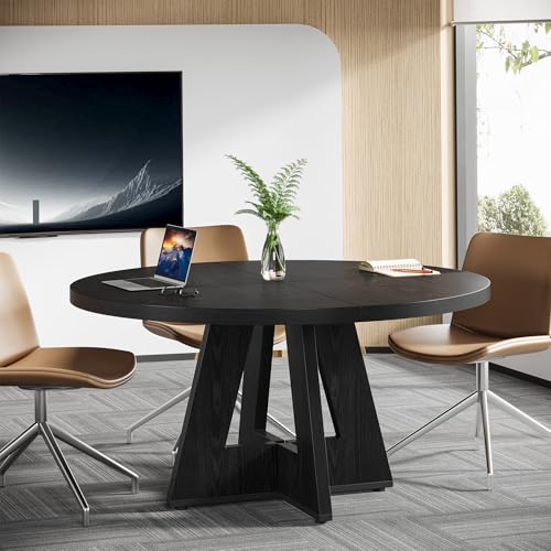 47-Inch Round Conference Table - Conference Table Round ulasan dan harga