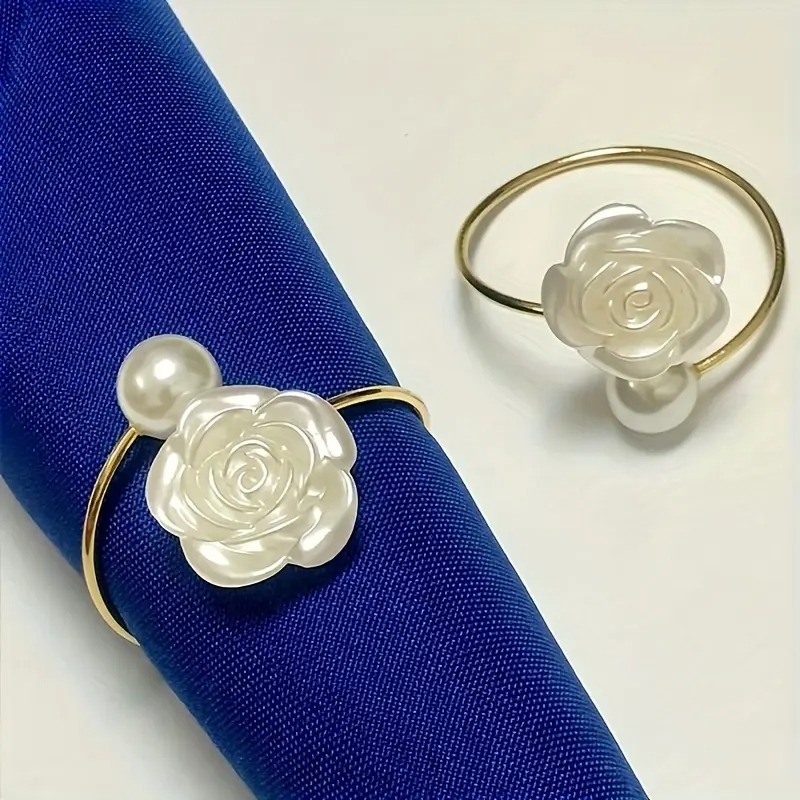 1-24PCS Elegant Pearl Rose Nap - Conference Table Round ulasan dan harga