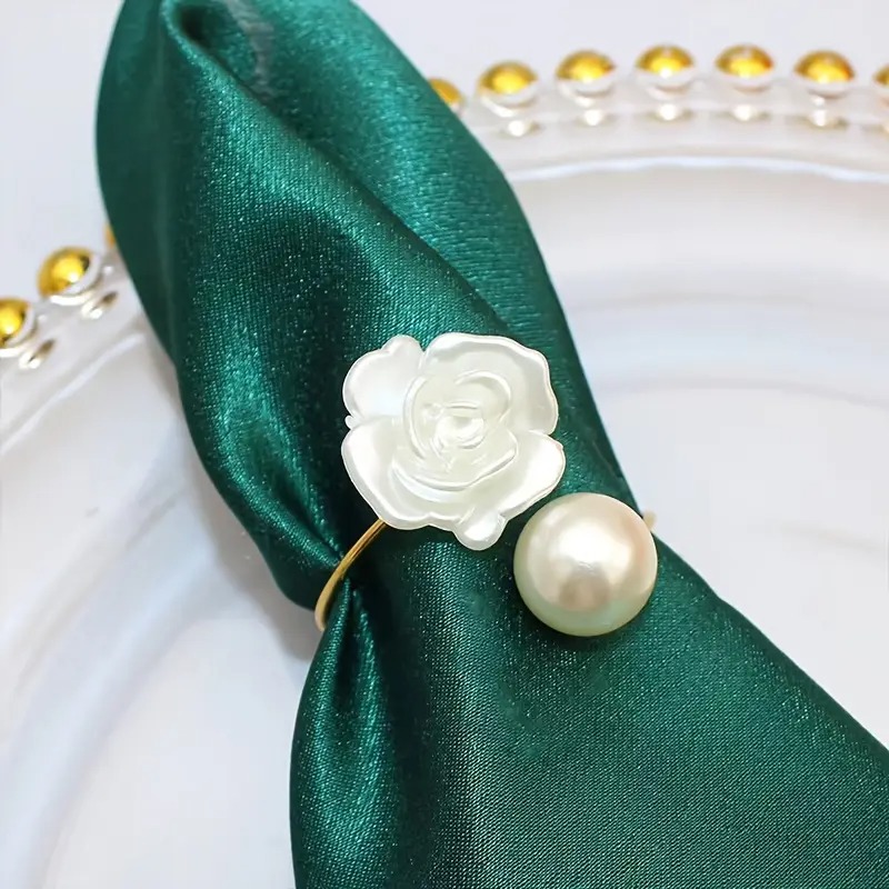 1-24PCS Elegant Pearl Rose Nap - Conference Table Round ulasan dan harga