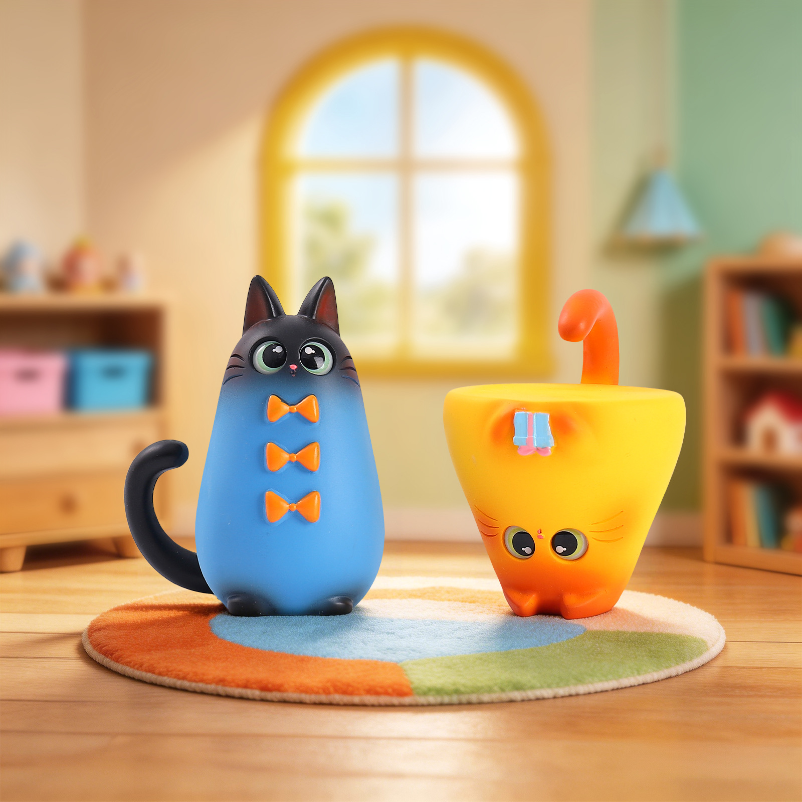 Blind Box Cat Figurine Resin C - Office Furniture Brands ulasan dan harga