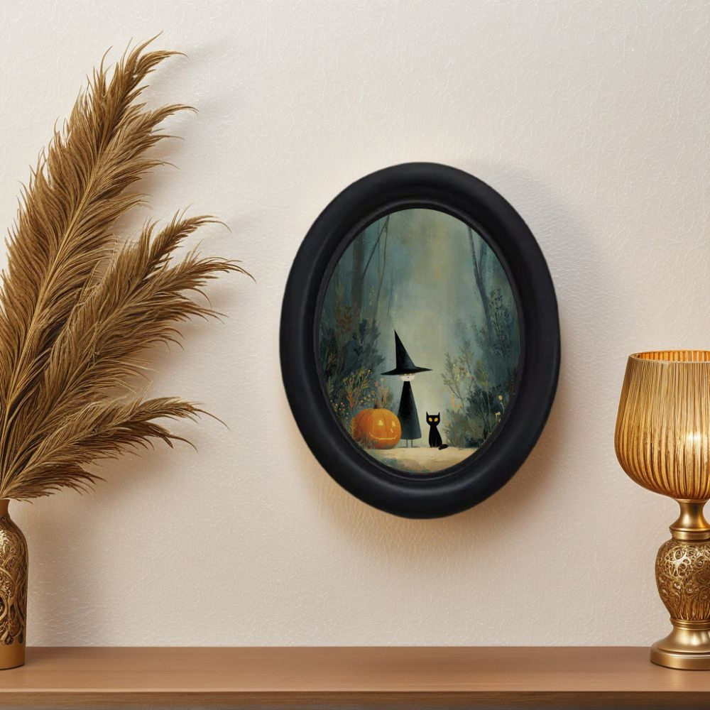 A 3D Vintage Halloween Witch a - Office Furniture Design ulasan dan harga