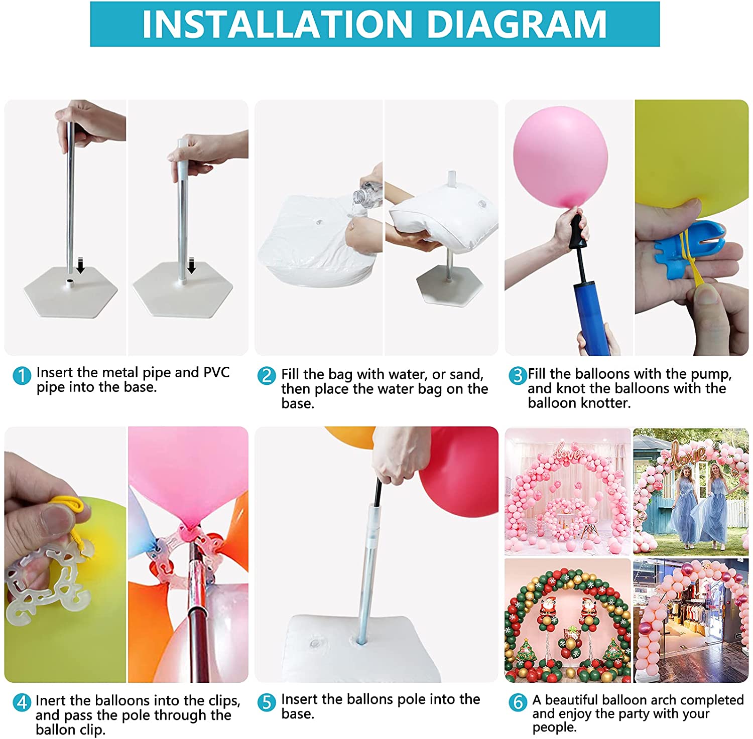 Balloon Arch Set Dining Table  - Conference Table Round ulasan dan harga