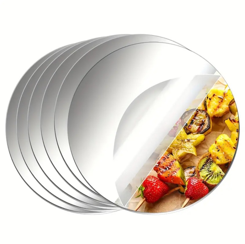 6 Pack Acrylic Round Mirrors N - Conference Table Round ulasan dan harga