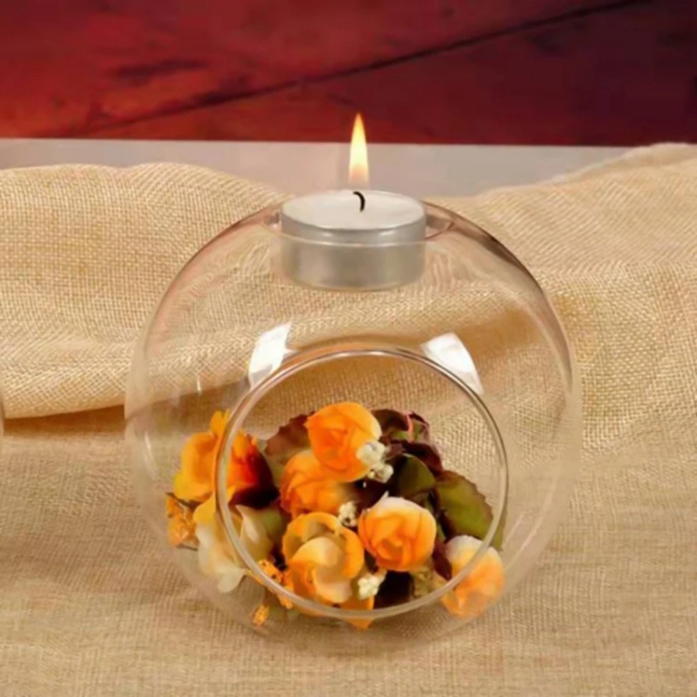 6/12pcs Glass Round Hollow Can - Conference Table Round ulasan dan harga
