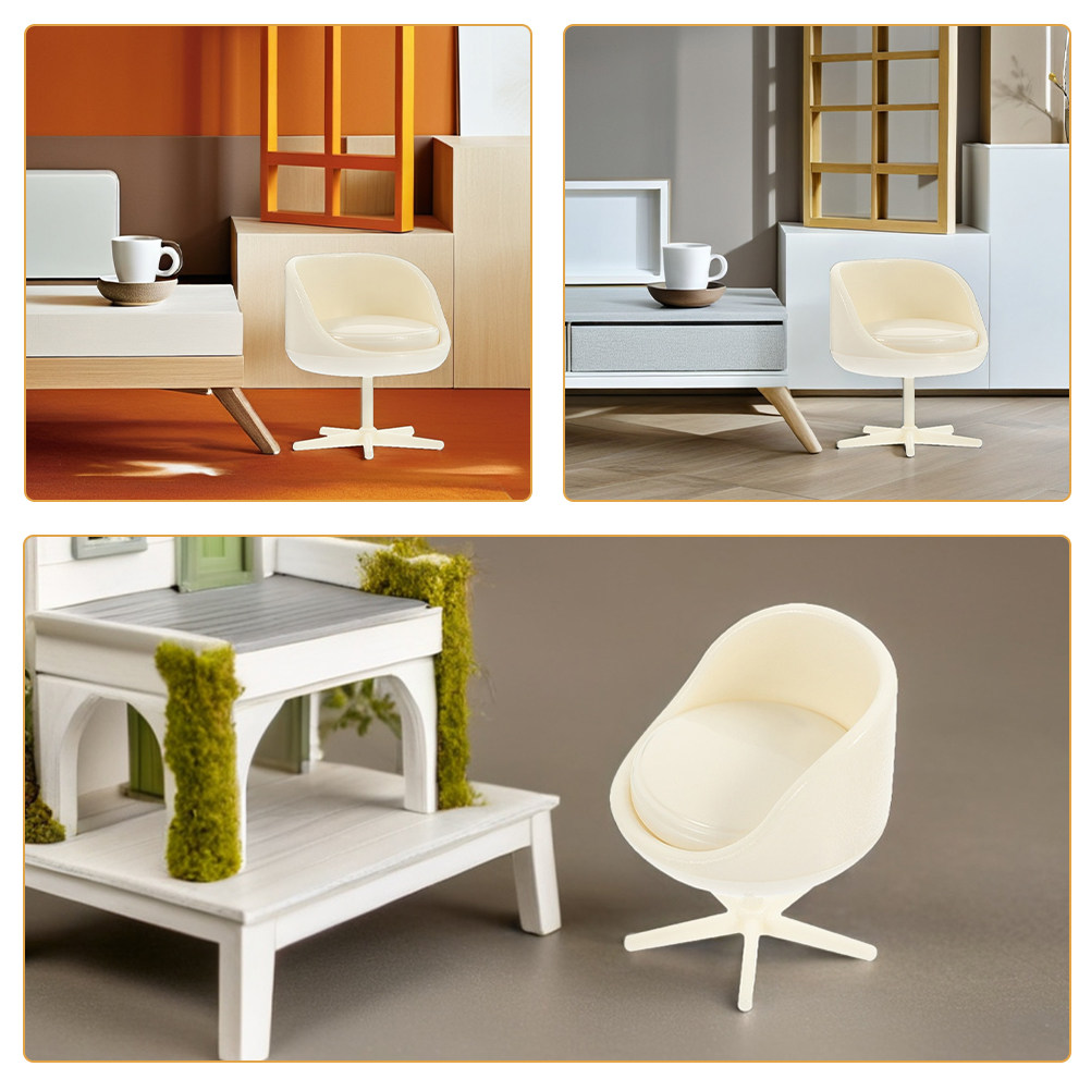 6Pcs Miniature Furniture Model - Office Furniture Design ulasan dan harga