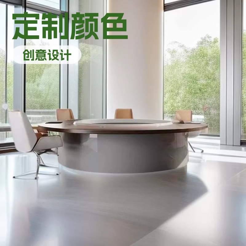 Size and color can be customiz - Conference Table Round ulasan dan harga