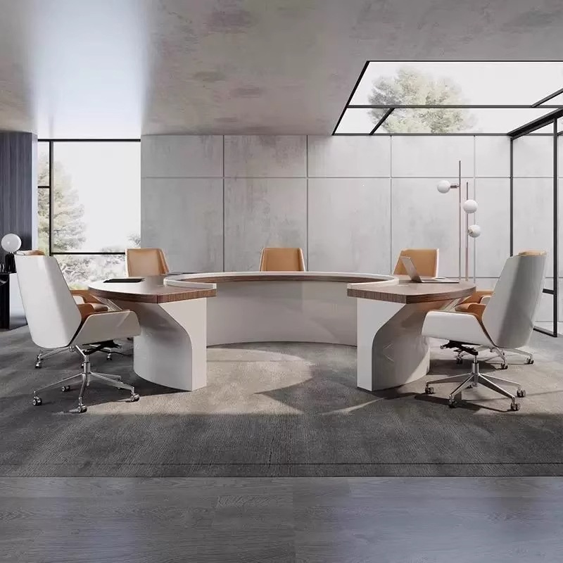 Size and color can be customiz - Conference Table Round ulasan dan harga