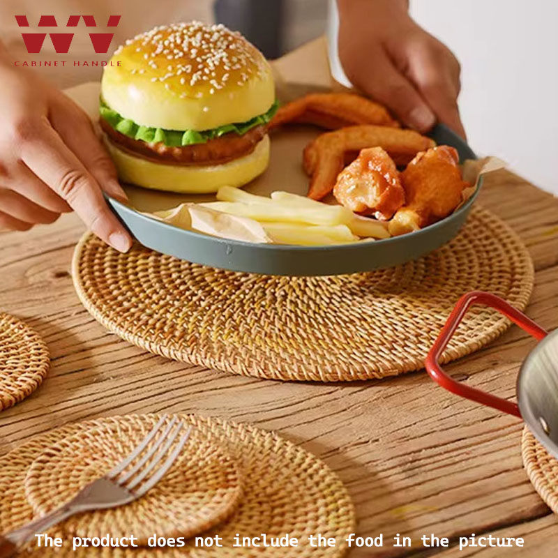 10-20cm Pot Mats Handwoven Rat - Conference Table Round ulasan dan harga
