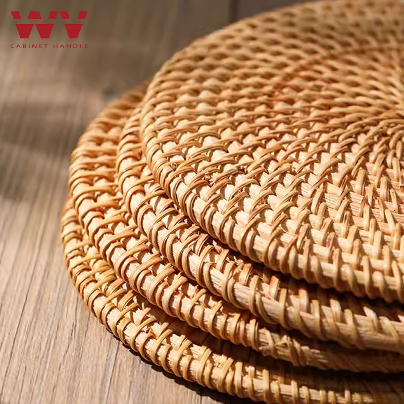 10-20cm Pot Mats Handwoven Rat - Conference Table Round ulasan dan harga